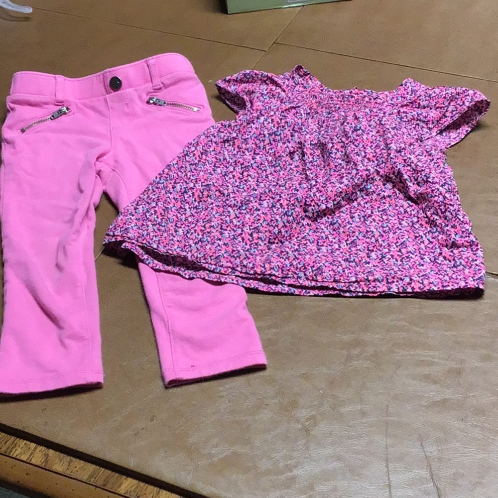 Girls Pink Outfit 2T/3T